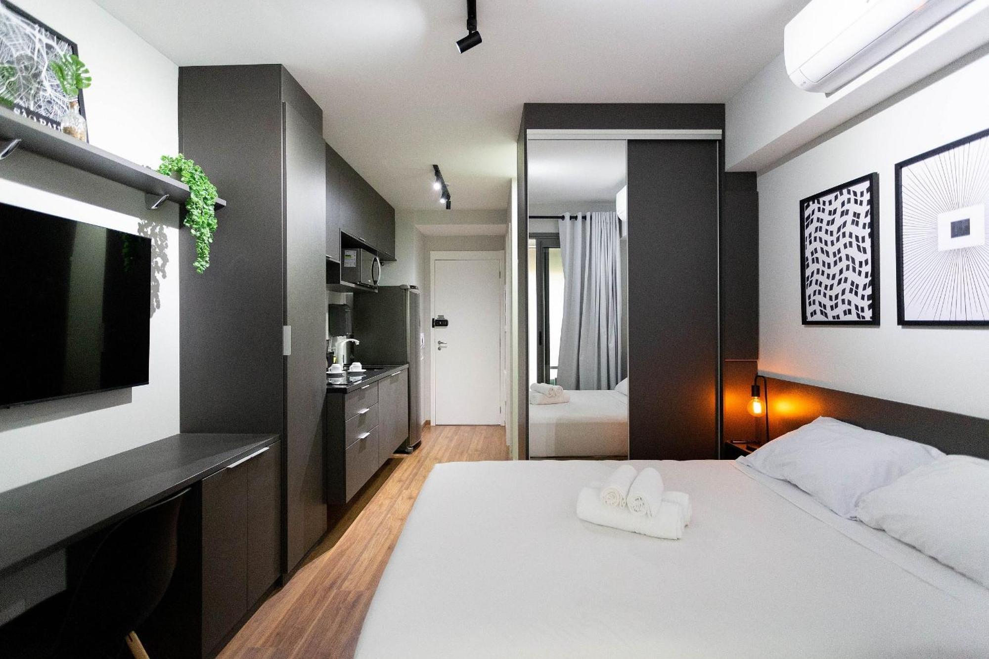 Hub Vila Madalena - Studios Por Temporada São Paulo Luaran gambar