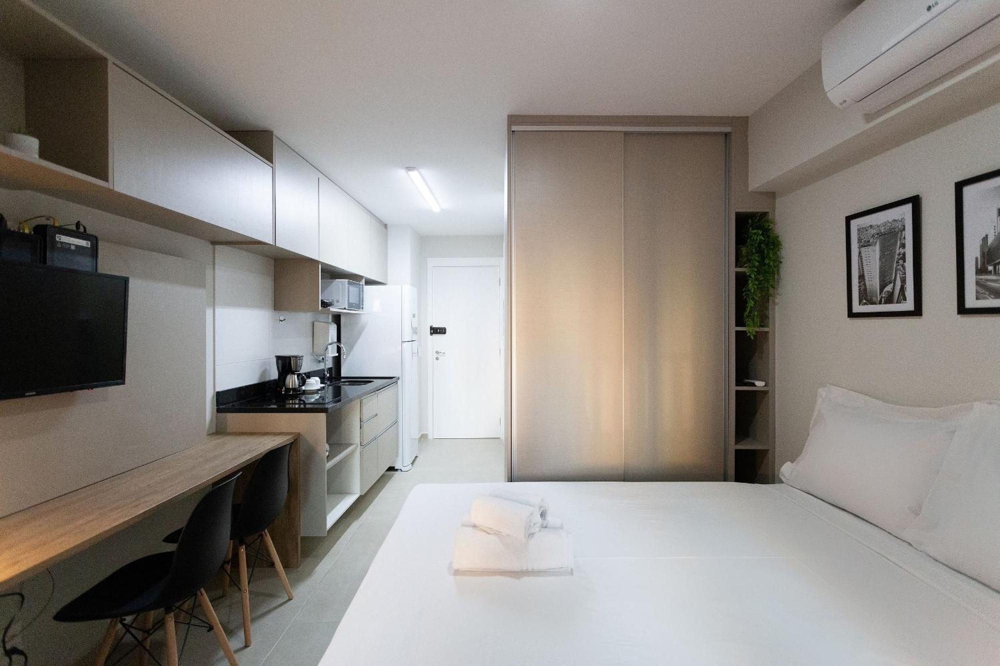 Hub Vila Madalena - Studios Por Temporada São Paulo Luaran gambar