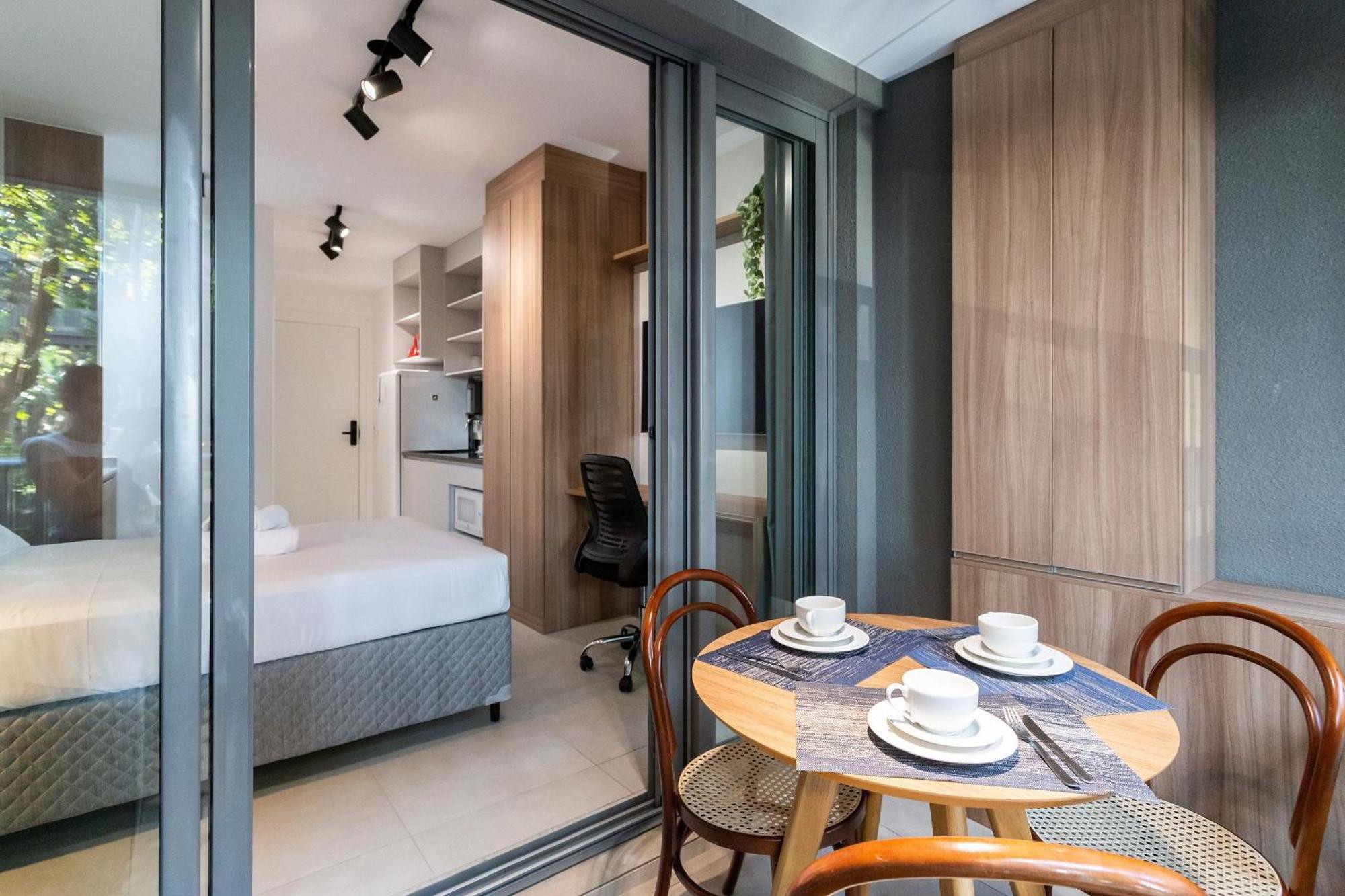 Hub Vila Madalena - Studios Por Temporada São Paulo Luaran gambar